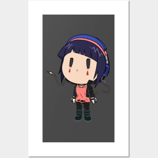 Chibi Earphone Jack Posters and Art